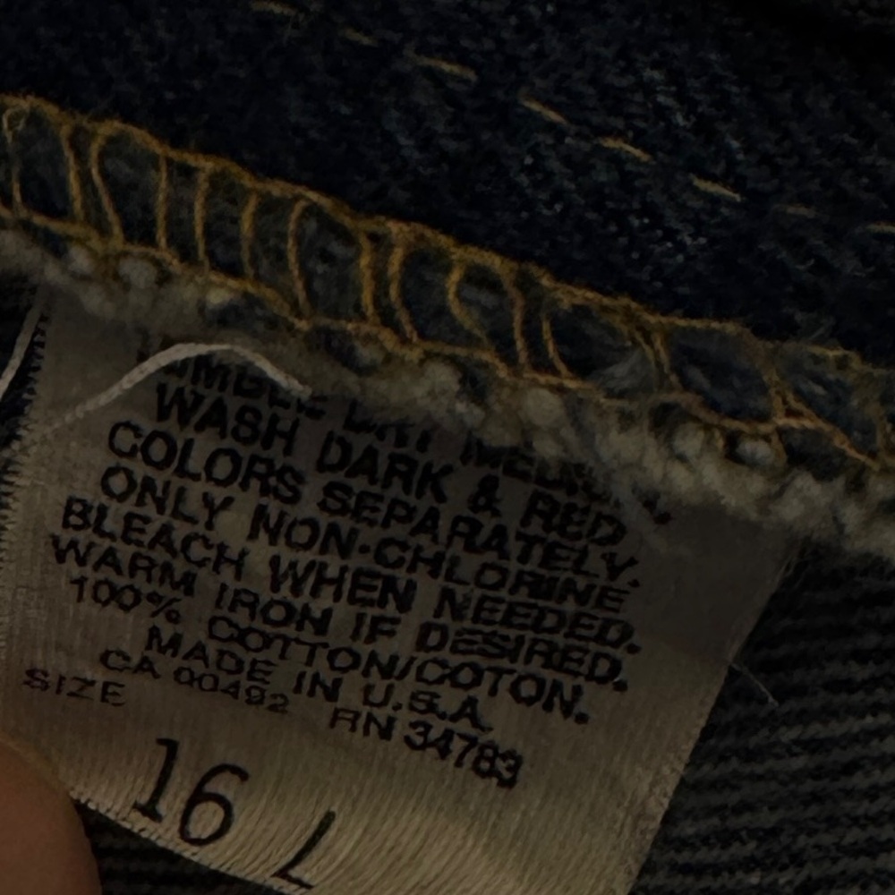 Lee Women's High Rise Blue Jeans - Picture 7 of 8